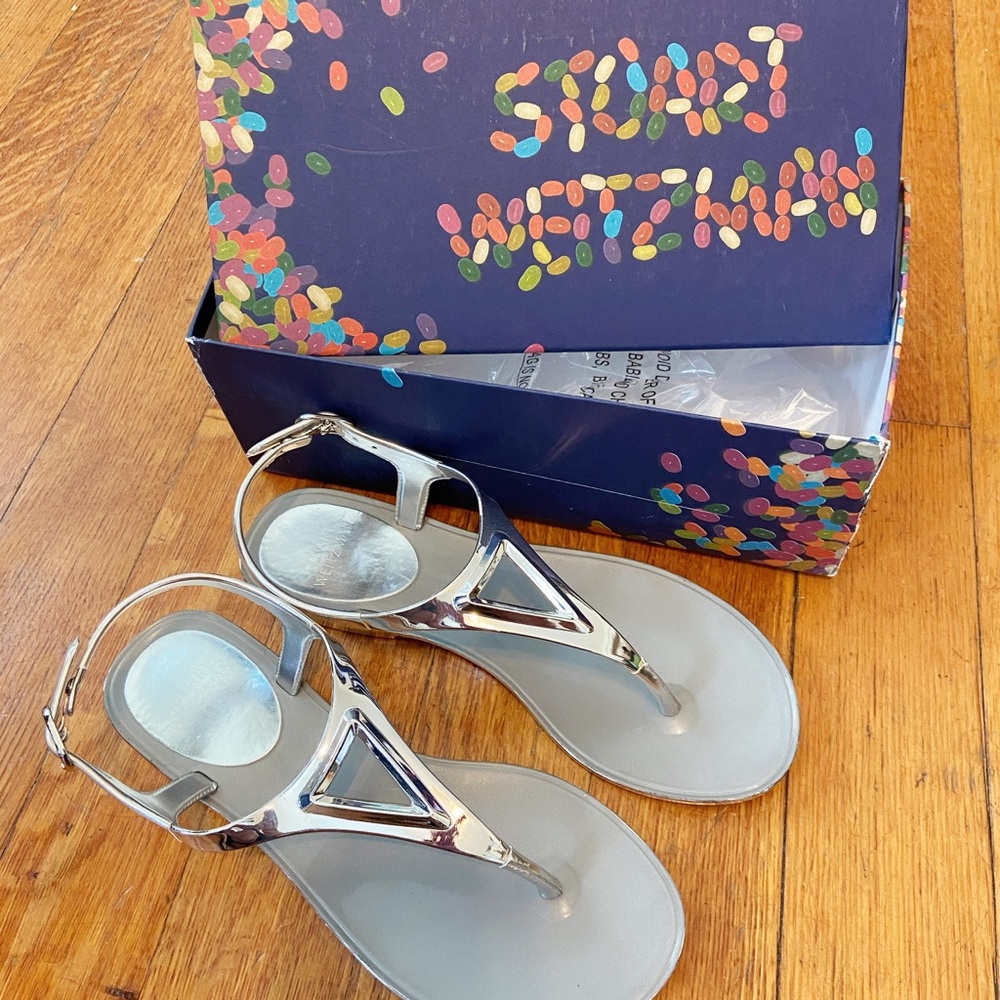 With Box Stuart Weitzman Sandals size 8